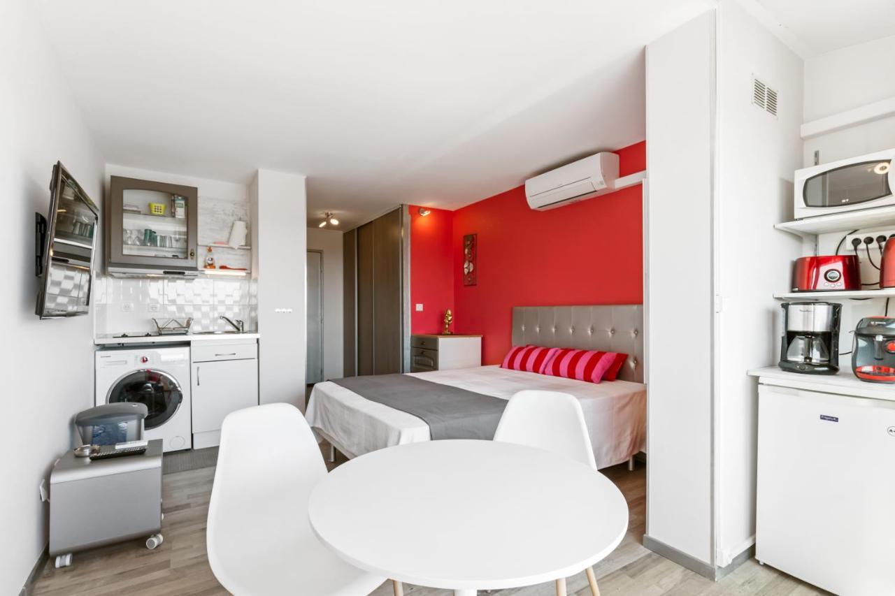 Studio Vue Mer Panoramique, Piscine Port Venus Village Naturiste Agde Eksteriør billede